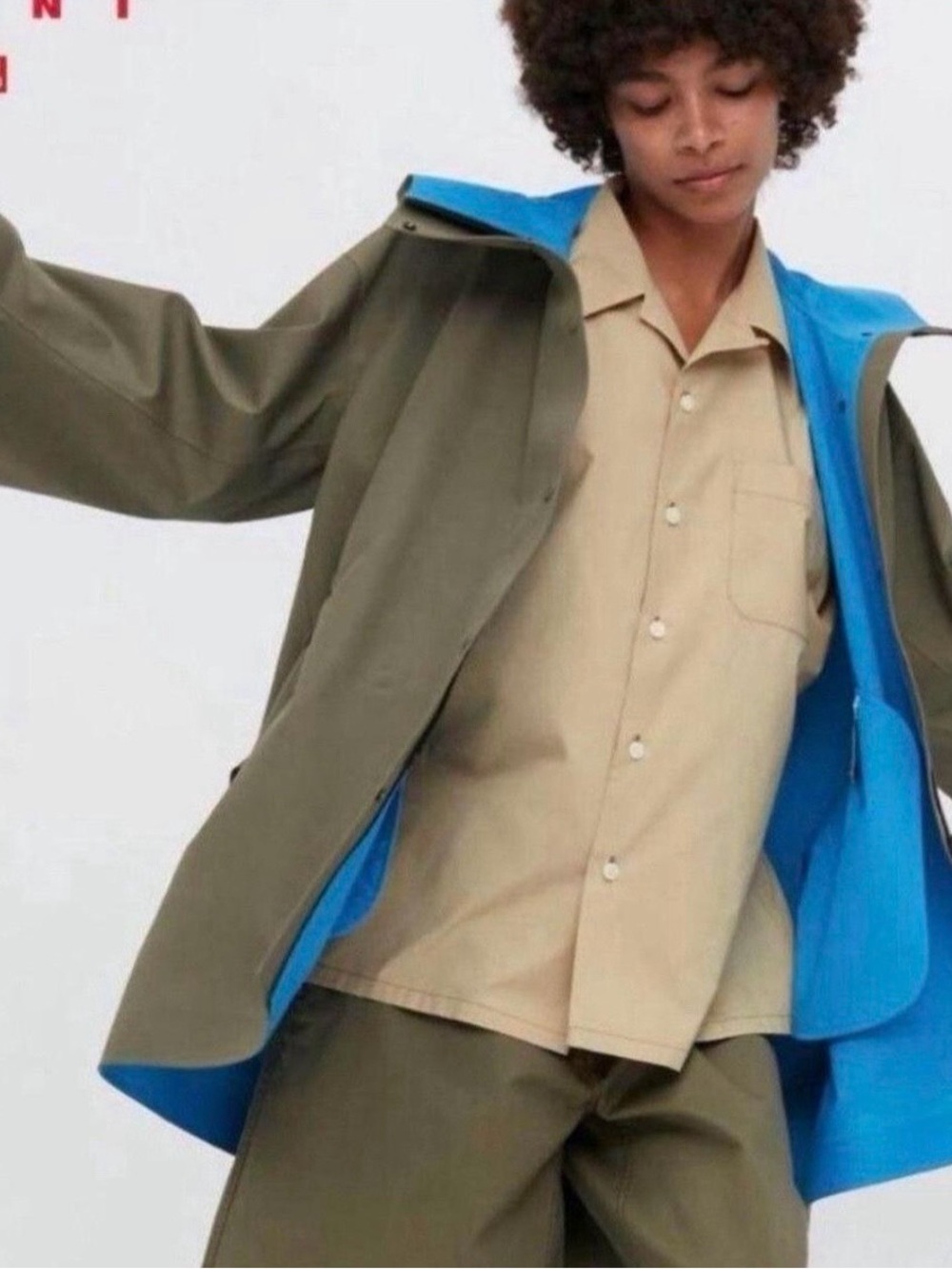 Marni for Uniqlo rain Jacket